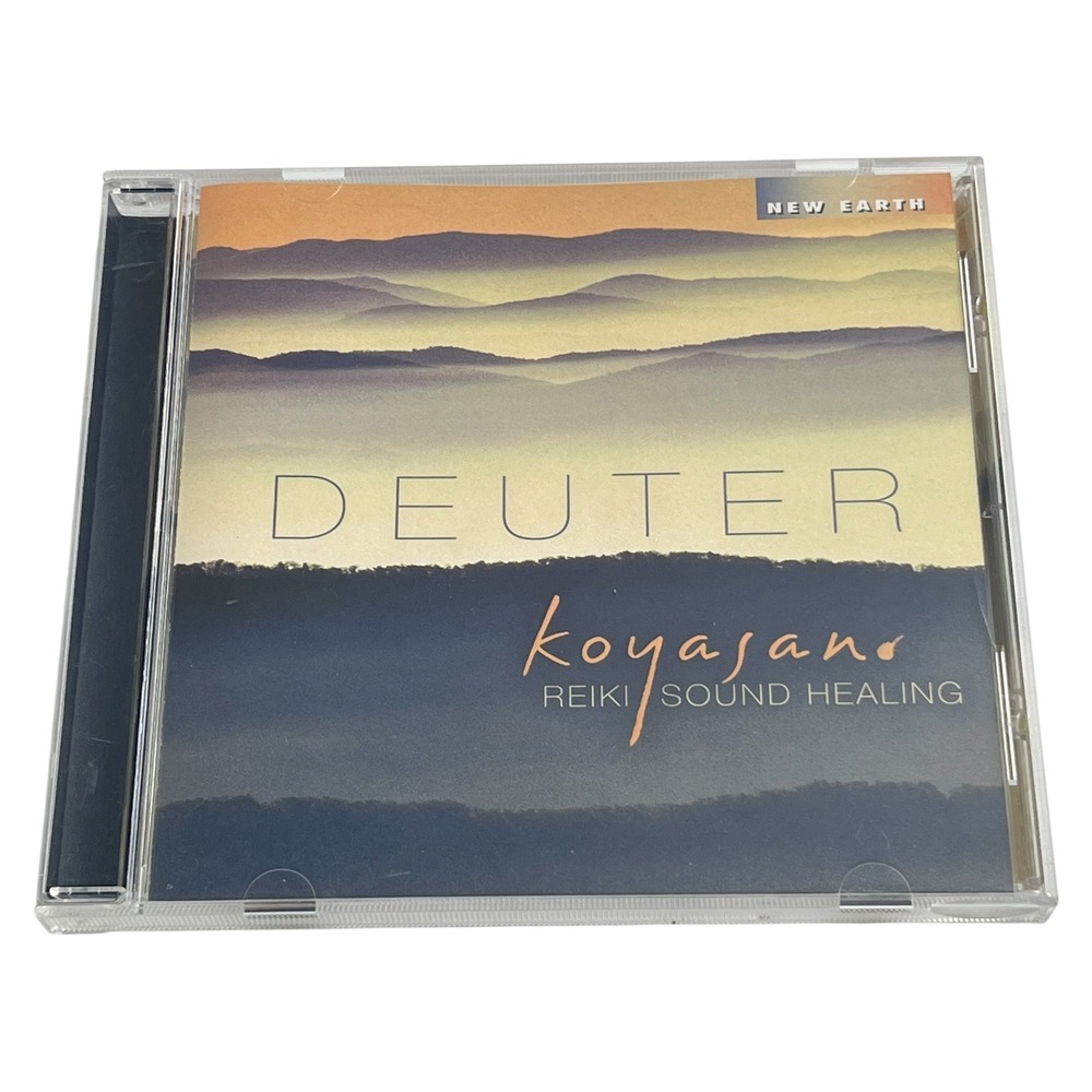 Deuter Koyasan Reiki Sound Healing CD New Earth Records NE 2703 Meditation Music
